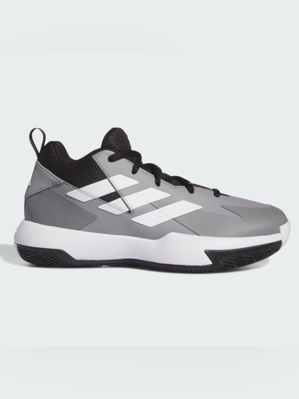 ADIDAS CROSS EM UP SELECT MID SHOES SIZE 7 IN MEN OR BIG BOYS GRAY EXCELLENT